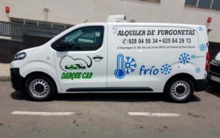 fungoneta isotermica aparcada
