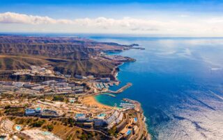 vista aerea sur gran canaria